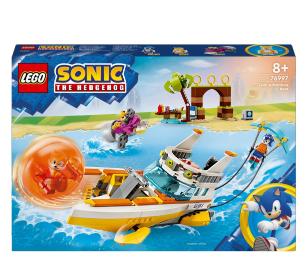 LEGO Sonic 76997 Tails i przygoda na łodzi - 1266193 - zdjęcie